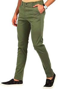 Men's Regular Fit Casual Trouser