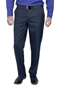 Zee Gold Men's Relaxed Fit Formal Trousers