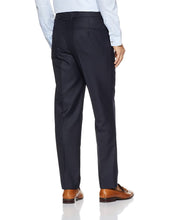 Load image into Gallery viewer, DARK BLUE SOLID Men&#39;s Slim Fit Formal Trousers
