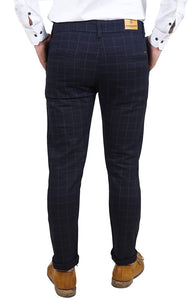 Check Cotton Trouser