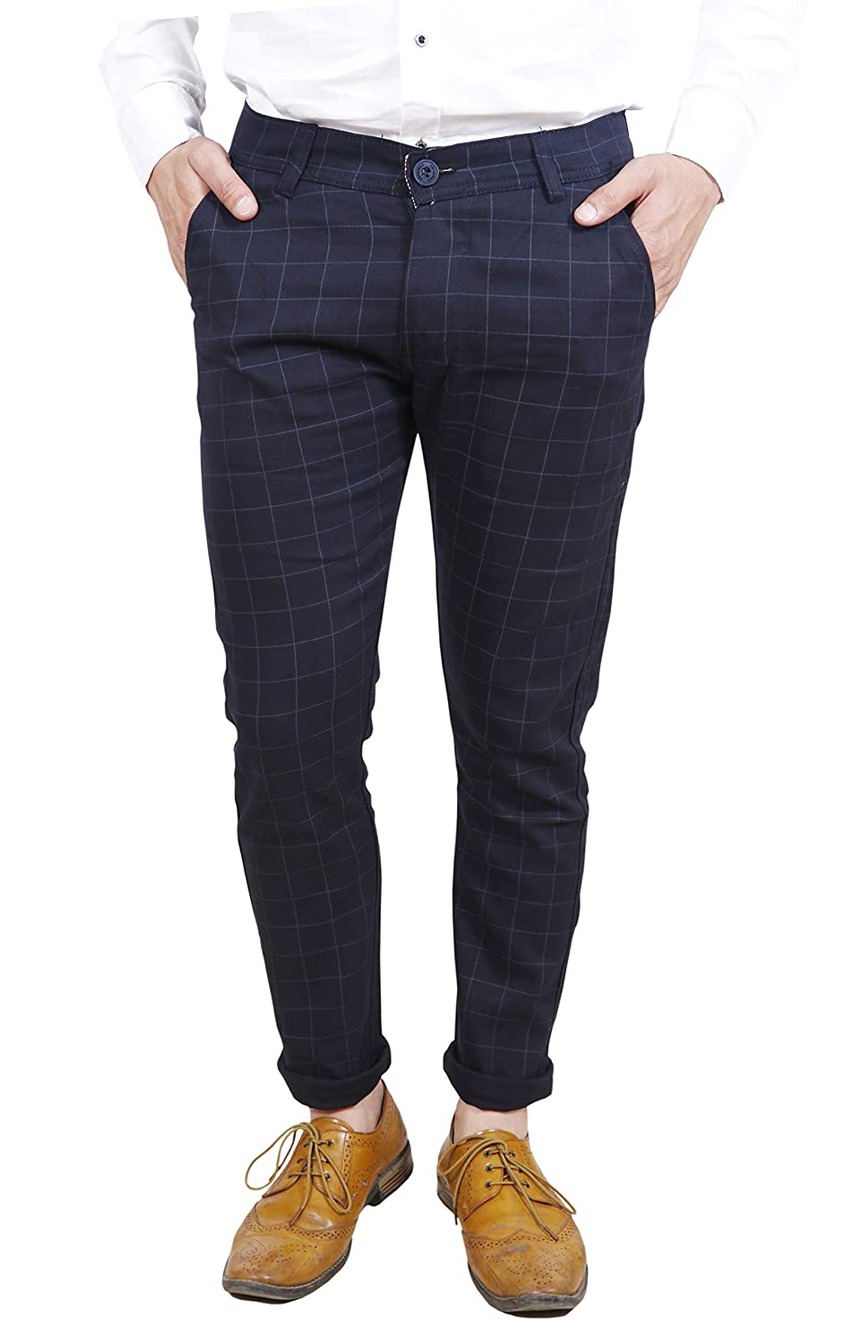 Check Cotton Trouser