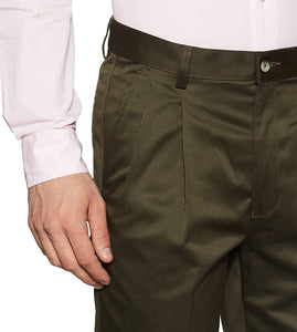 Peter England Green Trouser